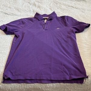 Banana Republic Deep Purple Polo Shirt